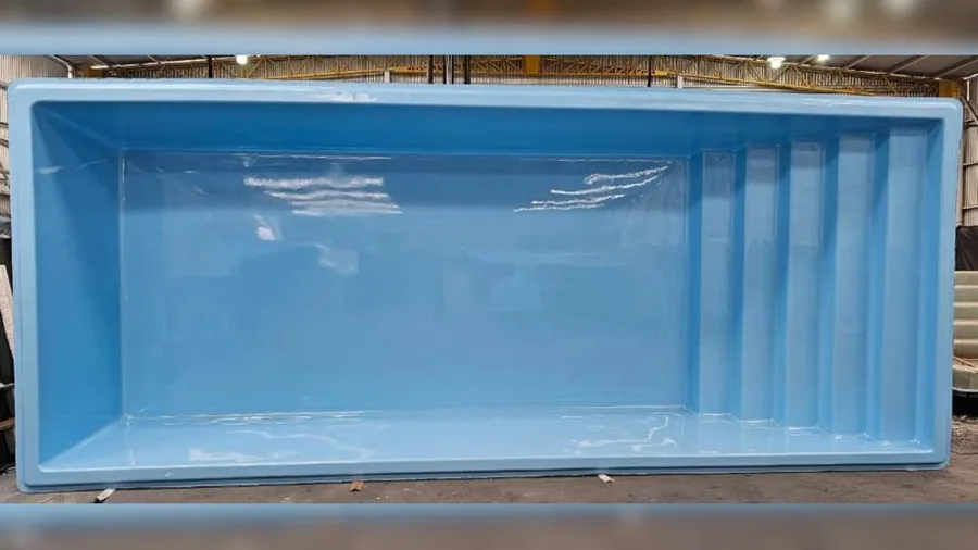 Piscina Paraíso Recta instalada en Tucumán